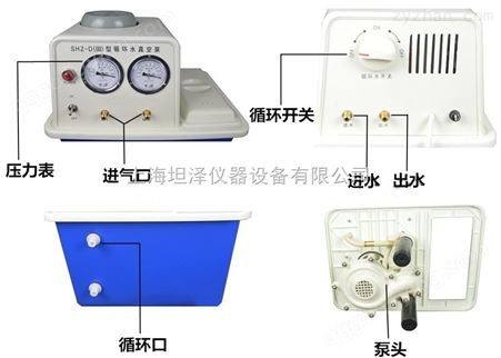 SHZ-D（III）防腐型四表四抽//上海坦泽仪器设备有限公司