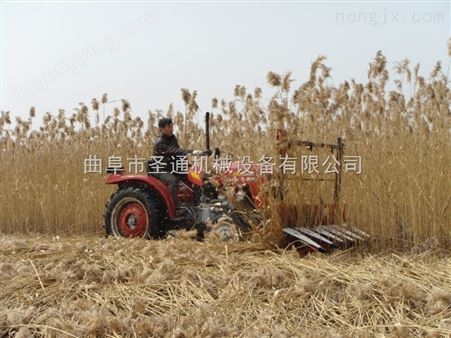 1米割幅黑麦草侧铺收割机 柴油式稻麦收割机